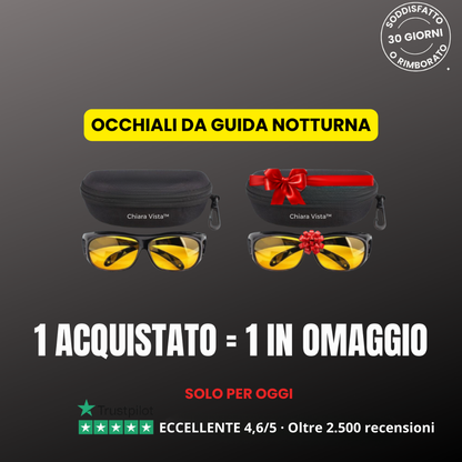 ChiaraVista™ - Gli occhiali che illuminano la tua notte