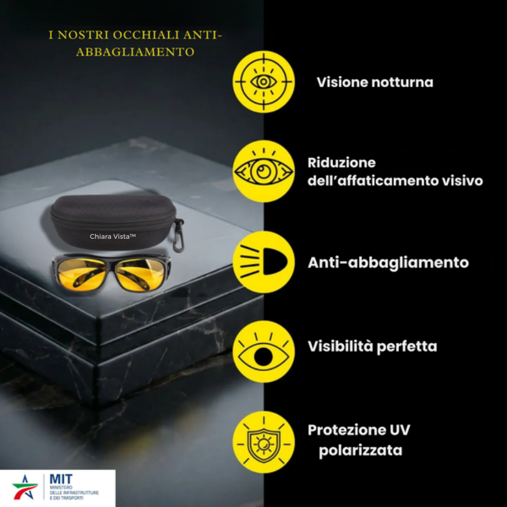 ChiaraVista™ - Gli occhiali che illuminano la tua notte